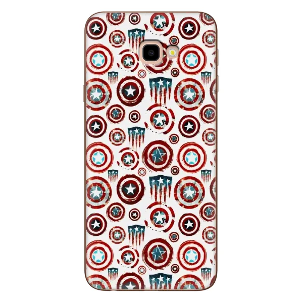 Чехол с рисунком «Марвел щиты» для Samsung Galaxy J4 Plus (J4+, J415) Чехол с рисунком «Марвел щиты» для Samsung Galaxy J4 Plus (J4+, J415)