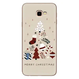 Чехол Санта Клаус для Samsung Galaxy J4+, J4 Plus, J415 (Merry Christmas)