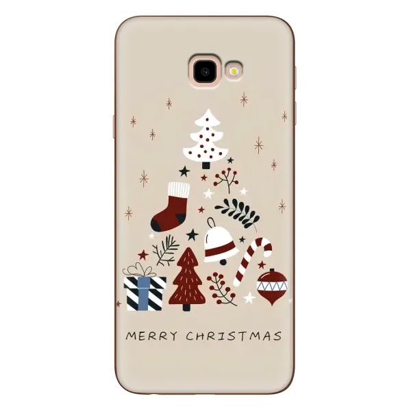 Чехол с рисунком «Merry Christmas» для Samsung Galaxy J4 Plus (J4+, J415)