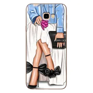 Силіконовый Чохол на Samsung Galaxy J4+, J4 Plus, J415 з картинкой Модных девушек (Мода)