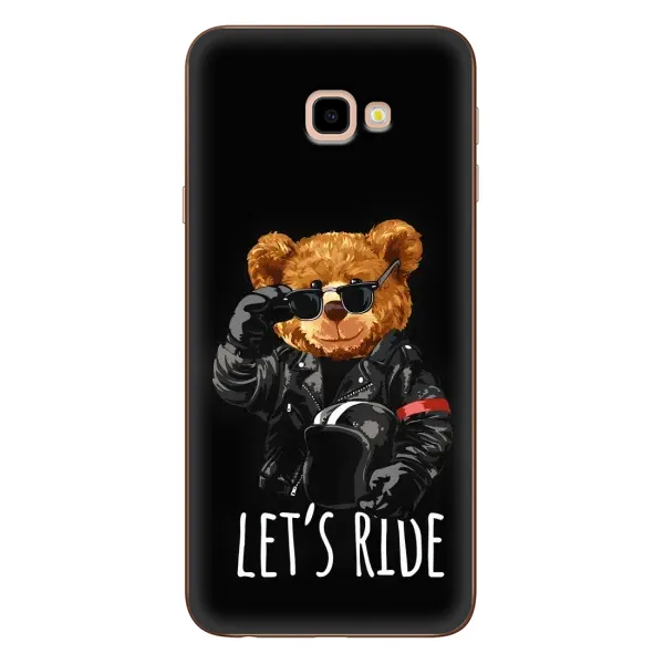 Чехол с рисунком «Модный Мишка» для Samsung Galaxy J4 Plus (J4+, J415)