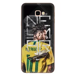 Силиконовый Чехол Samsung Galaxy J4+, J4 Plus, J415 (Neymar 10)