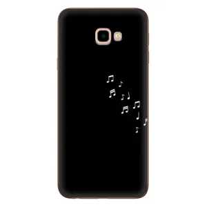 Чохол з картинками на чорному фоні для Samsung Galaxy J4+, J4 Plus, J415 (Ноти)