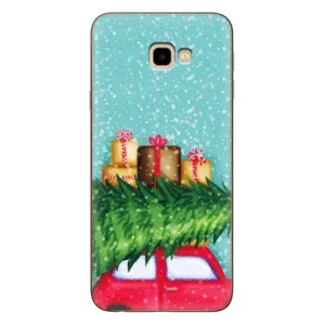 Чехол Новогодняя Елка на Samsung Galaxy J4+, J4 Plus, J415 (Новогодние подарки)