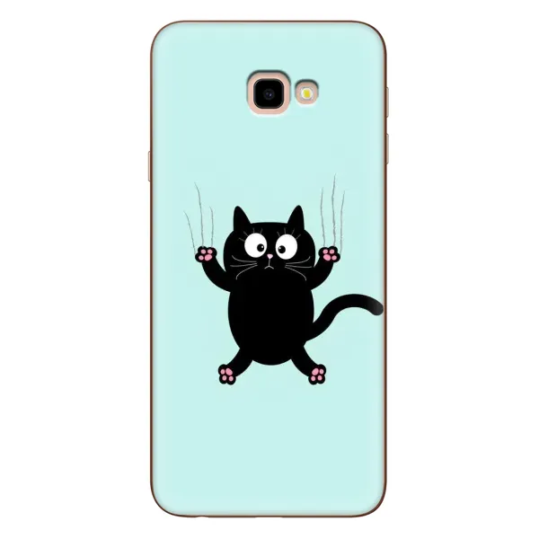 Чехол с рисунком «Падающий кот» для Samsung Galaxy J4 Plus (J4+, J415) Чехол с рисунком «Падающий кот» для Samsung Galaxy J4 Plus (J4+, J415)