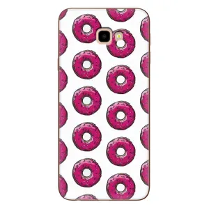 Чохол з зображенням смачної їжі для Samsung Galaxy J4+, J4 Plus, J415 (Рожеві пончик)