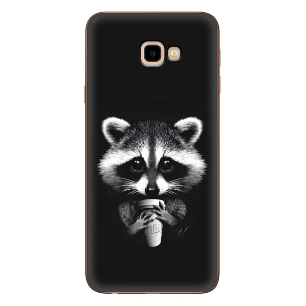 Чехол с рисунком «С кофем» для Samsung Galaxy J4 Plus (J4+, J415) Чехол с рисунком «С кофем» для Samsung Galaxy J4 Plus (J4+, J415)