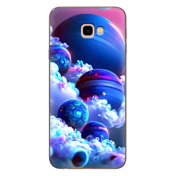 Чехол с рисунком «Синие планеты» для Samsung Galaxy J4 Plus (J4+, J415) Чехол с рисунком «Синие планеты» для Samsung Galaxy J4 Plus (J4+, J415)