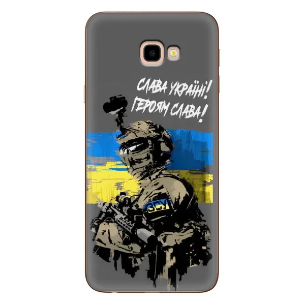 Чехол с рисунком «Слава Украине» для Samsung Galaxy J4 Plus (J4+, J415) Чехол с рисунком «Слава Украине» для Samsung Galaxy J4 Plus (J4+, J415)