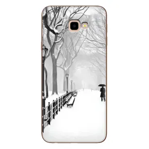 Чехлы на Новый Год Samsung Galaxy J4+, J4 Plus, J415 (Снегом замело)