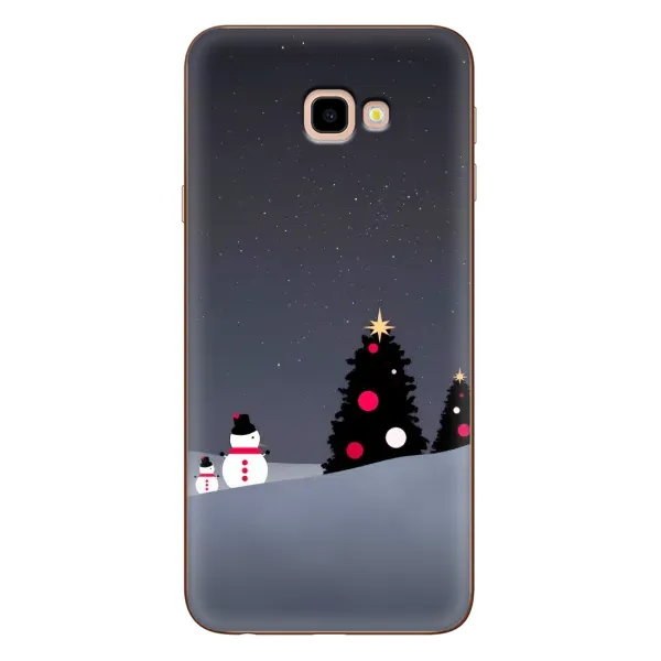 Чехол с рисунком «Снеговички» для Samsung Galaxy J4 Plus (J4+, J415)