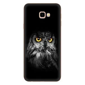 Чохли з принтом СОВИ для Samsung Galaxy J4+, J4 Plus, J415 (Сова на чорному)