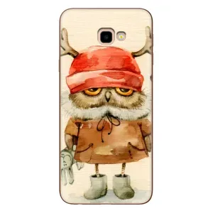 Чохли з принтом СОВИ для Samsung Galaxy J4+, J4 Plus, J415 (Сова у шапці)