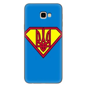 Чехол с картинкой (Патриотический ГЕРБ) на Samsung Galaxy J4+, J4 Plus, J415 (Super - Герб)