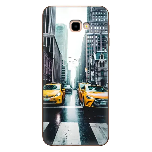 Чехол с рисунком «Такси» для Samsung Galaxy J4 Plus (J4+, J415)