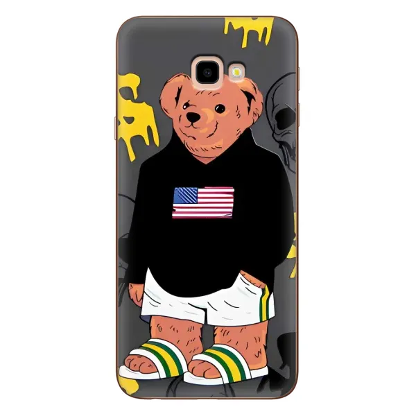 Чехол с рисунком «Teddy USA» для Samsung Galaxy J4 Plus (J4+, J415)