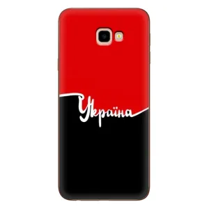 Чехлы УПА (Красно-Чёрный) на Samsung Galaxy J4+, J4 Plus, J415 (Украина УПА)
