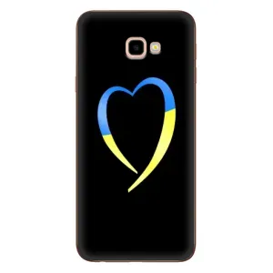 Силіконовий Чохол на Samsung Galaxy J4+, J4 Plus, J415 (Я-Україна) (Українське серце)