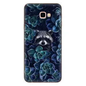 Силиконовый Чехол с Енотами на Samsung Galaxy J4+, J4 Plus, J415 (В цветах)