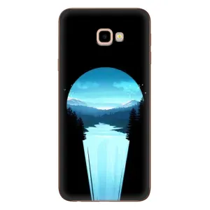 Летний Чехол на Samsung Galaxy J4+, J4 Plus, J415 (Синий Водопад)