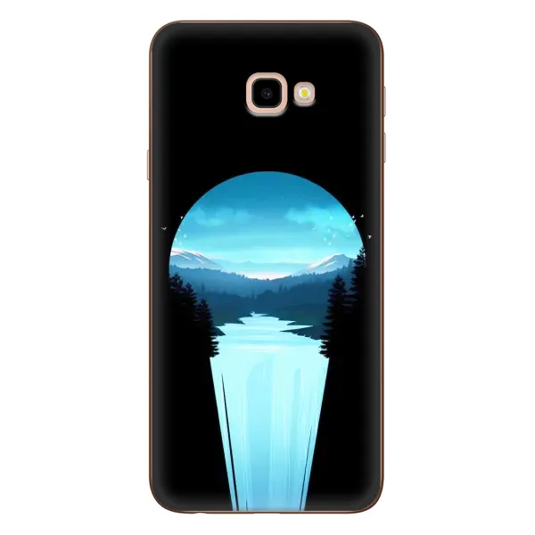 Чехол с рисунком «Синий Водопад» для Samsung Galaxy J4 Plus (J4+, J415)