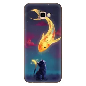 Аксессуар Чехол на тематику: Коты для Samsung Galaxy J4+, J4 Plus, J415
