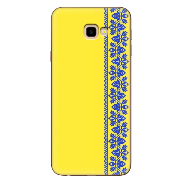 Чехол с рисунком «Вышиванка на желтом» для Samsung Galaxy J4 Plus (J4+, J415) Чехол с рисунком «Вышиванка на желтом» для Samsung Galaxy J4 Plus (J4+, J415)