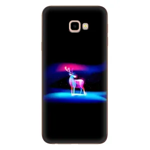 Силіконовий бампер з картинкою звірів для Samsung Galaxy J4+, J4 Plus, J415 (Яскравий олень)