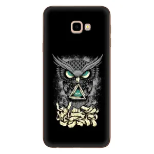 Чохли з принтом СОВИ для Samsung Galaxy J4+, J4 Plus, J415 (Зелені очі)
