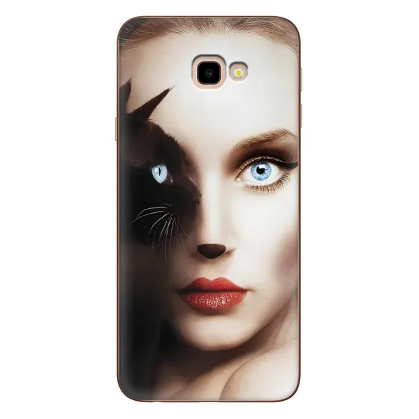 Чехол с рисунком «Женщина кошка» для Samsung Galaxy J4 Plus (J4+, J415) Чехол с рисунком «Женщина кошка» для Samsung Galaxy J4 Plus (J4+, J415)
