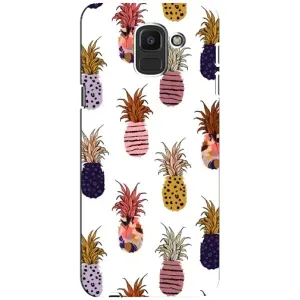 Чехол с изображением вкусной еды для Samsung Galaxy J6 2018, J600F (Ананасы)
