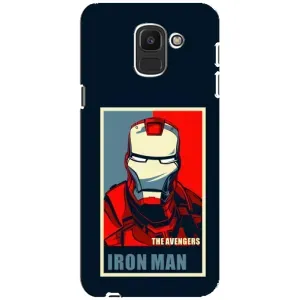 Чехол Супергерой Железный человек на Samsung Galaxy J6 2018, J600F (Art Iron man)
