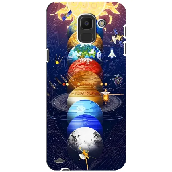Чехол с рисунком «Арт планети» для Samsung Galaxy J6 2018 (J600F) Чехол с рисунком «Арт планети» для Samsung Galaxy J6 2018 (J600F)