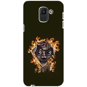 Чехлы на военную тематику для Samsung Galaxy J6 2018, J600F (Бавовна мем)
