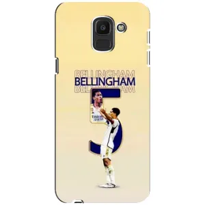 Чехлы с принтом для Samsung Galaxy J6 2018, J600F (Беллингем ,Реал 5)