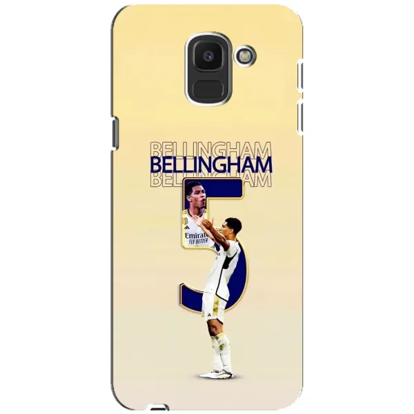 Чехол с рисунком «Беллингем ,Реал 5» для Samsung Galaxy J6 2018 (J600F) Чехол с рисунком «Беллингем ,Реал 5» для Samsung Galaxy J6 2018 (J600F)