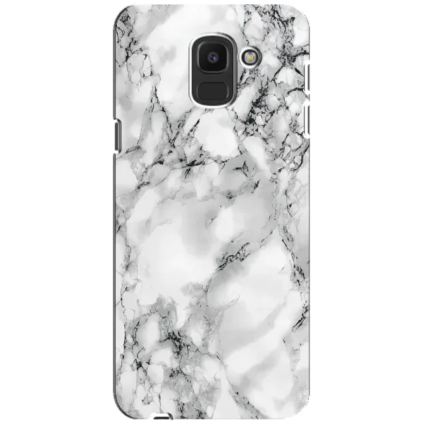Чехол с рисунком «Белый мрамор» для Samsung Galaxy J6 2018 (J600F) Чехол с рисунком «Белый мрамор» для Samsung Galaxy J6 2018 (J600F)