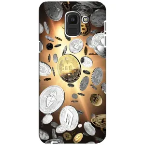 Чохол (Дорого-богато) на Samsung Galaxy J6 2018, J600F (Біток)