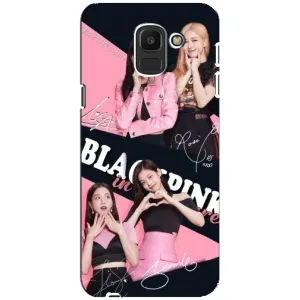 Чехлы с картинкой для Samsung Galaxy J6 2018, J600F (BLACKPINK)