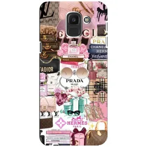 Чохол (Dior, Prada, YSL, Chanel) для Samsung Galaxy J6 2018, J600F (Брендb)