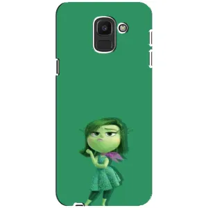 Чехол Головоломка для Samsung Galaxy J6 2018, J600F - (AlphaPrint) (Брезгливость)