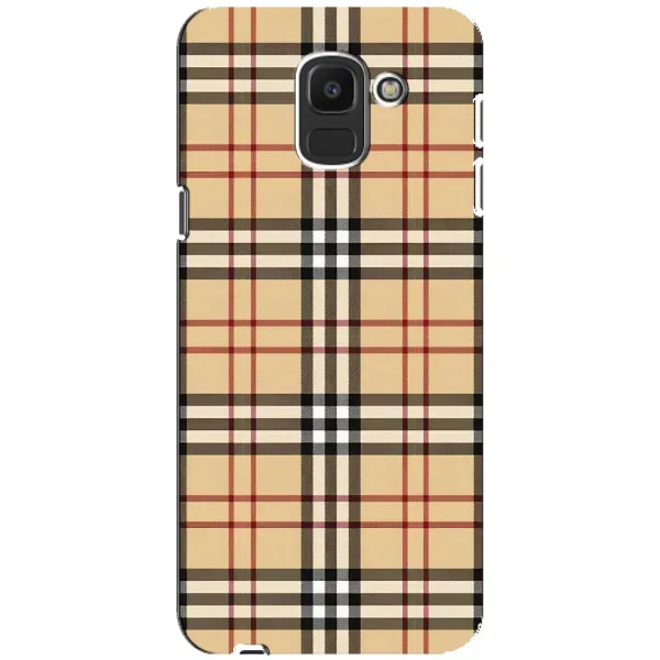 Чехол с рисунком «Burberry стиль» для Samsung Galaxy J6 2018 (J600F) Чехол с рисунком «Burberry стиль» для Samsung Galaxy J6 2018 (J600F)