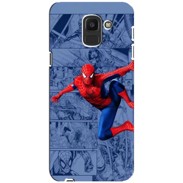 Чехол с рисунком «Человек Паук» для Samsung Galaxy J6 2018 (J600F)
