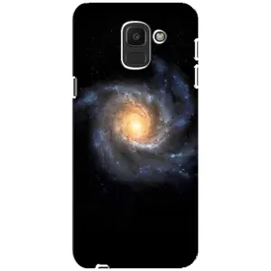 Чохли КОСМОС на Samsung Galaxy J6 2018, J600F (Чорна дира)