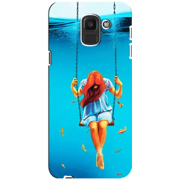 Чехол с рисунком «Девушка на качели» для Samsung Galaxy J6 2018 (J600F) Чехол с рисунком «Девушка на качели» для Samsung Galaxy J6 2018 (J600F)