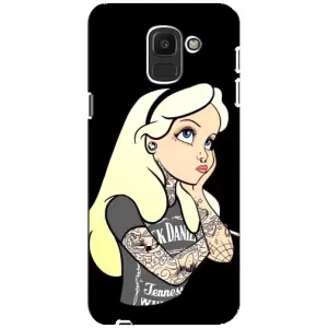Чохол Стильні дівчата на Samsung Galaxy J6 2018, J600F (Дівчина образилася)