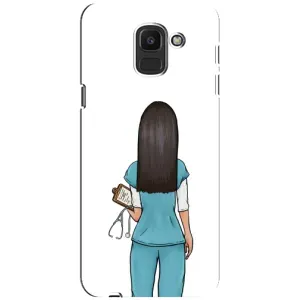 Силиконовый бампер (Работники) на Samsung Galaxy J6 2018, J600F (Доктор)