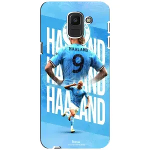 Чехлы с принтом для Samsung Galaxy J6 2018, J600F Футболист (Erling Haaland)