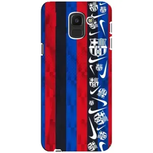 Чехол для Samsung Galaxy J6 2018, J600F (Барселона) (Фанат Барсы)