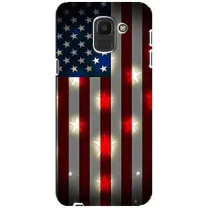 Чохол Прапор USA для Samsung Galaxy J6 2018, J600F (Прапор США 2)